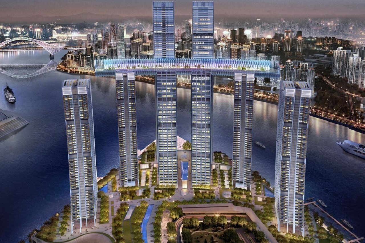 Ascott Raffles City Chongqing Exterior foto